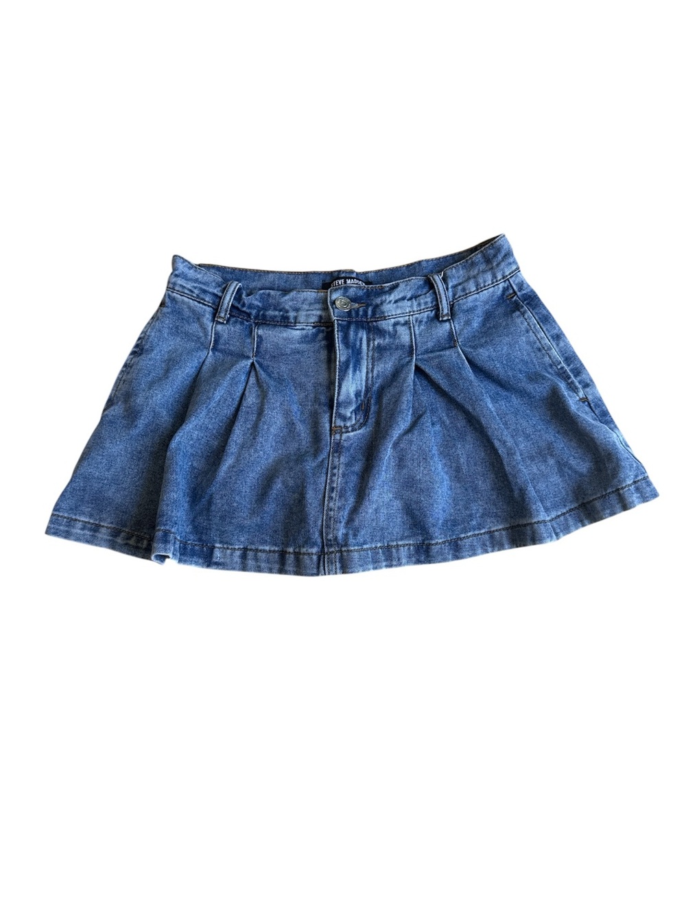 Steve Madden Blue Denim Skirt